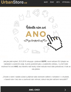 gdpr e-maily