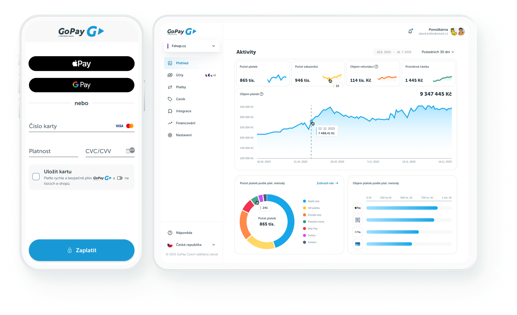 Platební brána, která&nbsp;vám vydělá&nbsp;víc