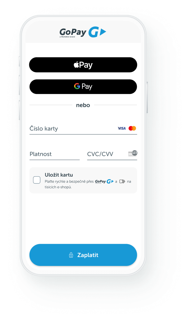 Apple Pay and Google Pay with a 95% success rate